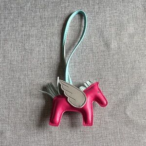 Pink Rodeo Pegasus Horse Bag Charm